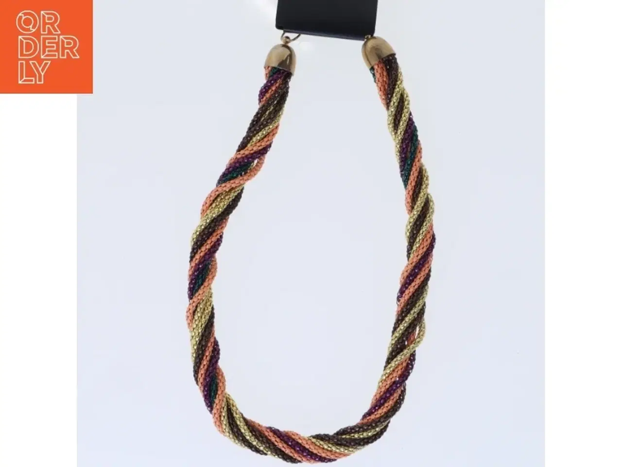 Billede 2 - Flerfarvet halskæde (str. 48 cm)