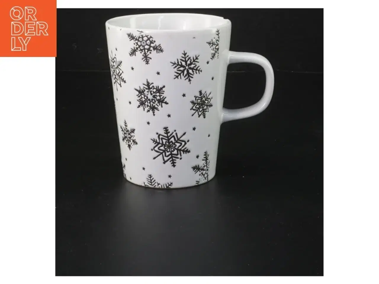 Billede 2 - Krus med snefnug fra Marie Sohl (str. 11 cm. 2 styk)