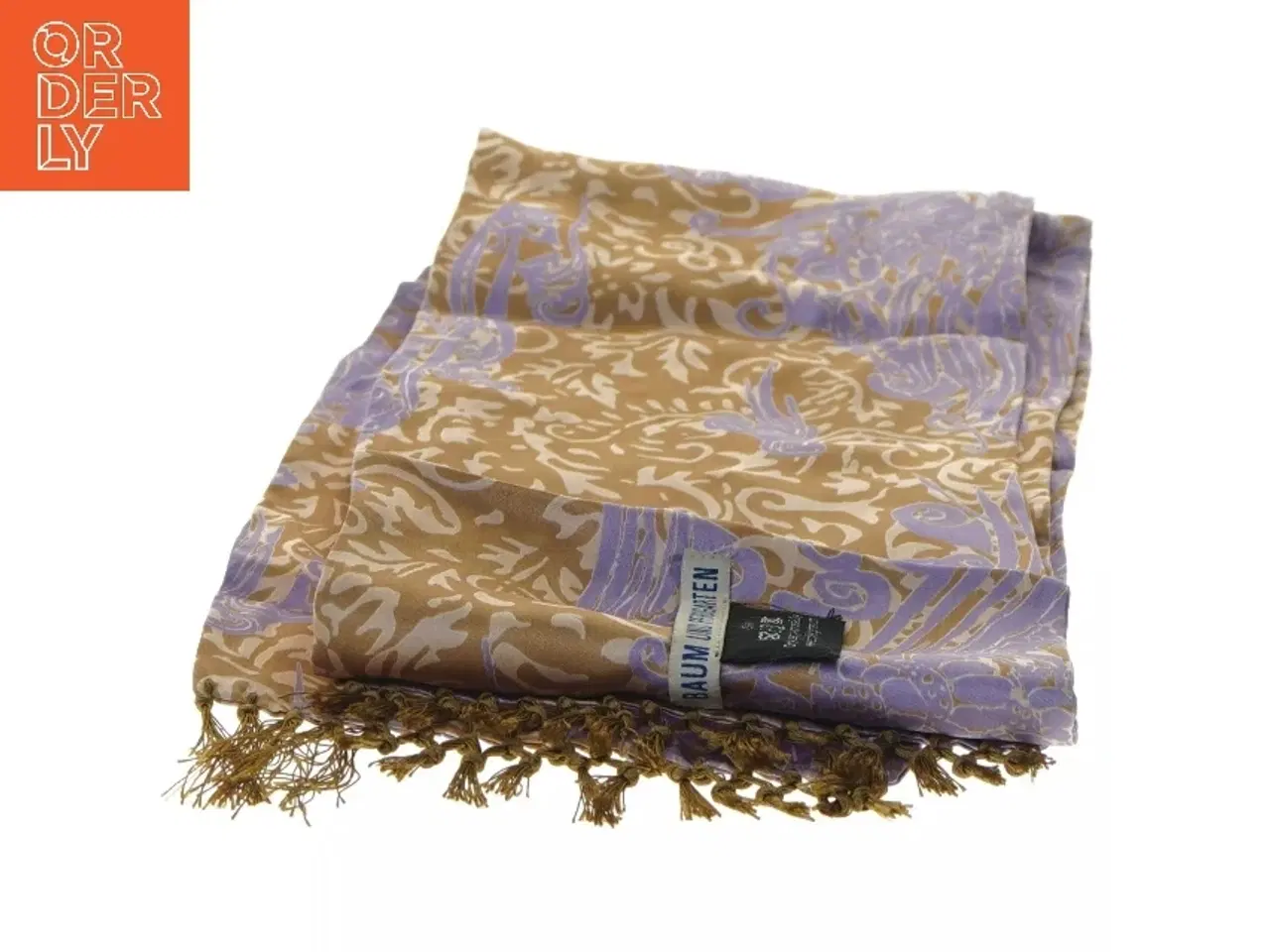 Billede 2 - Silke Tørklæde med mønster fra Baum und Pferdgarten (str. 15x66 cm)