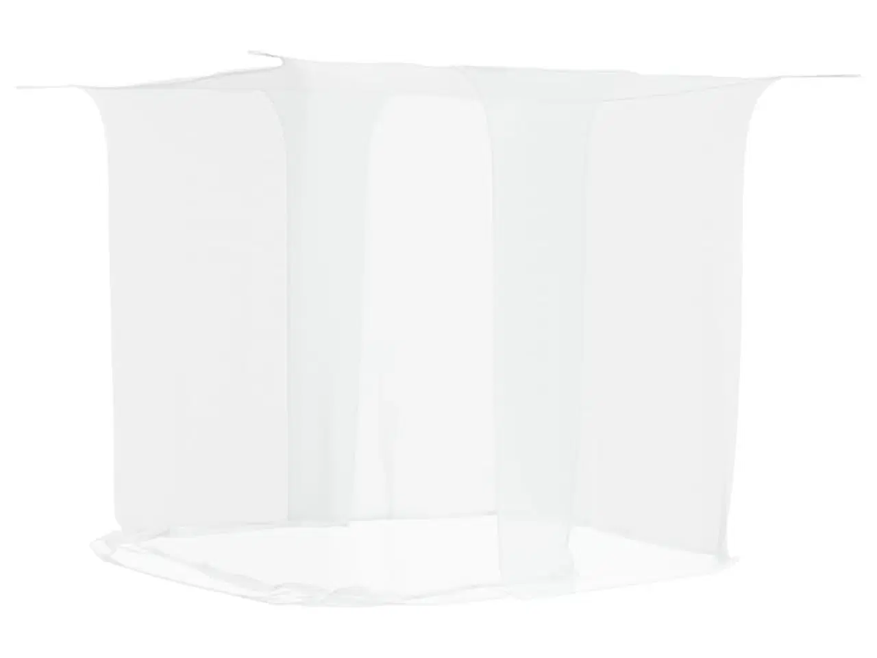 Billede 2 - Hængende myggenet 220x200x210 cm trådnet hvid