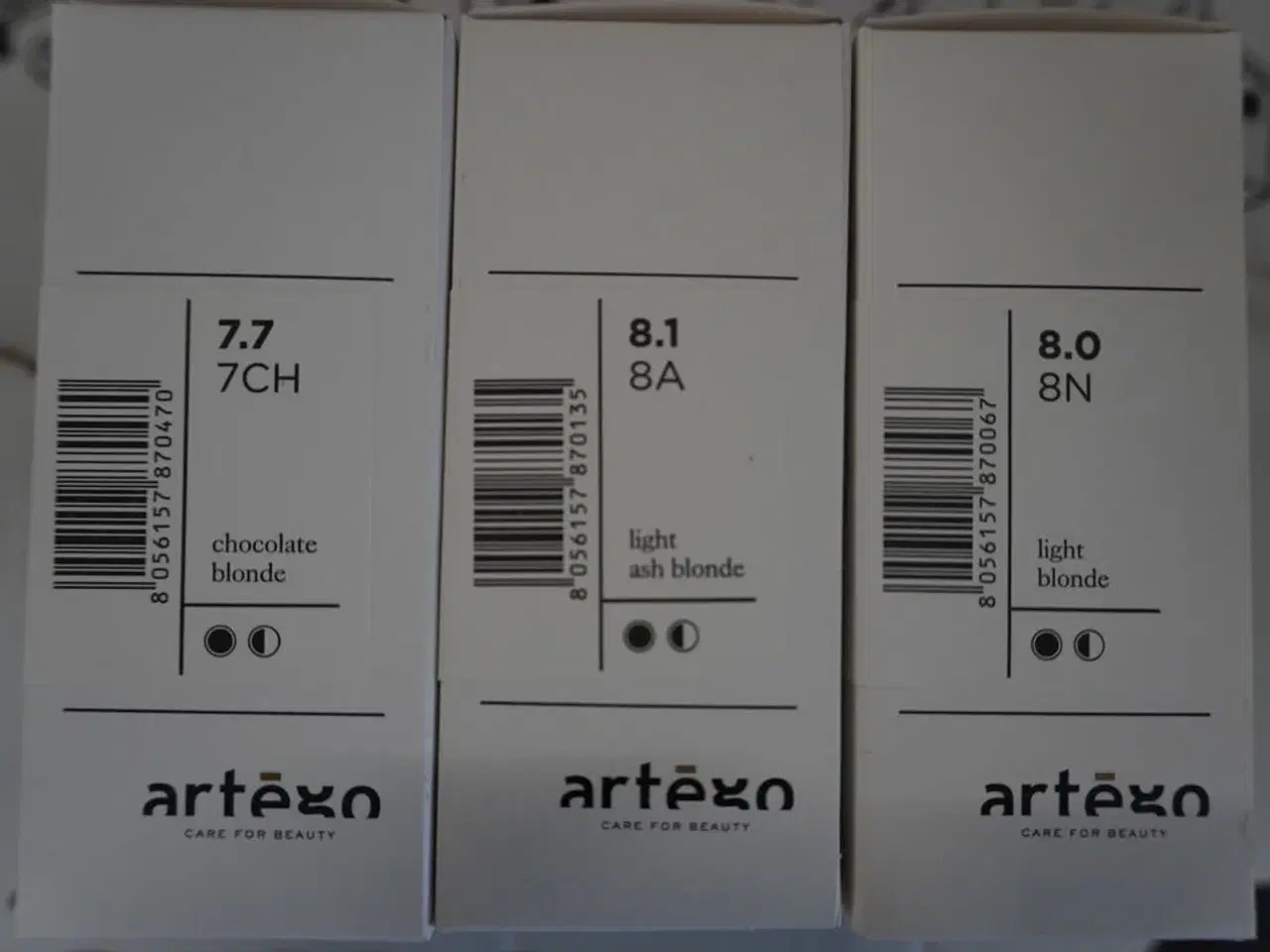 Billede 2 - Kasse med hårfarve, Artego BeautyFusion 100ml