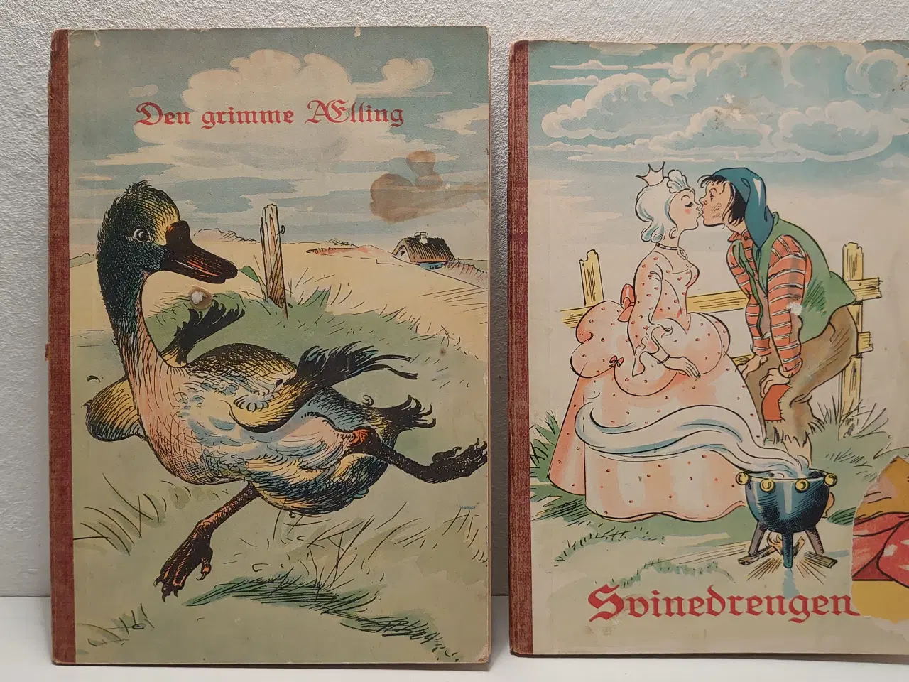Billede 1 - 2stk sjældne pop up bøger. udg. Edelmann før 1948.