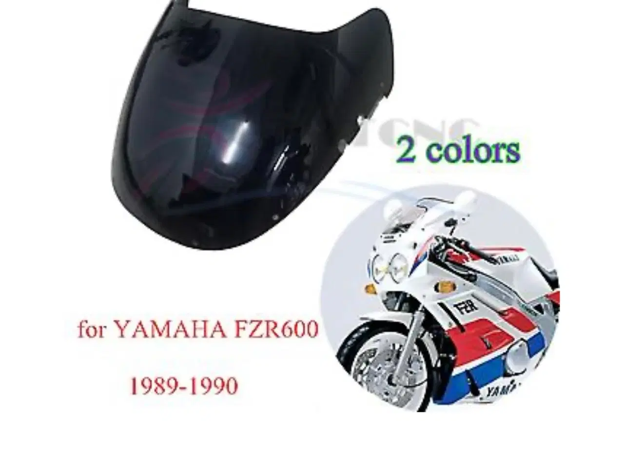 Billede 2 - Vindskærm Yamaha fzr 600