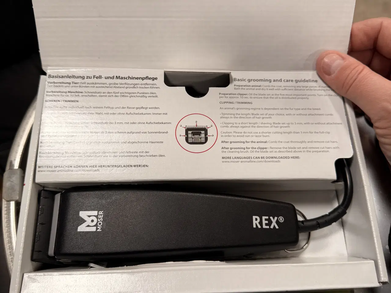 Billede 4 - Moser REX hunde klipper / trimmer