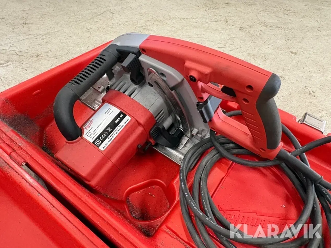 Billede 10 - Metalrundsav Milwaukee MCS 65 - 1500 W, 220–240V