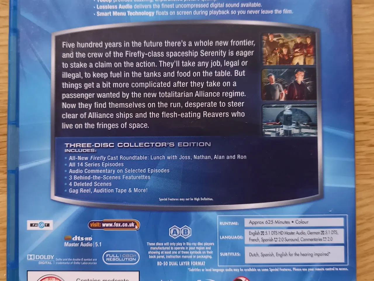 Billede 2 - Firefly Blu Ray