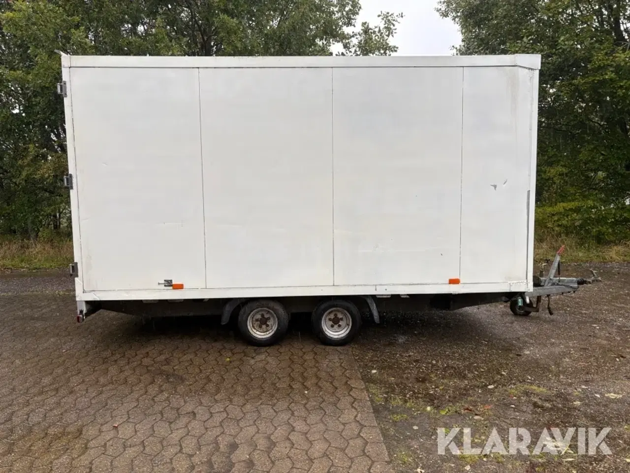 Billede 4 - Cargo trailer Humbaur Lukket