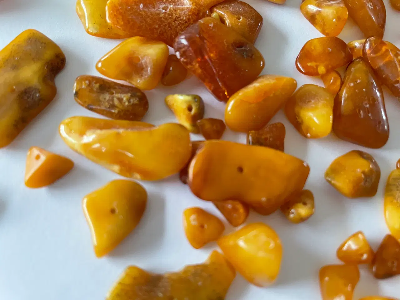 Billede 3 - Ravstykker fra Vestkysten til smykkefremstilling