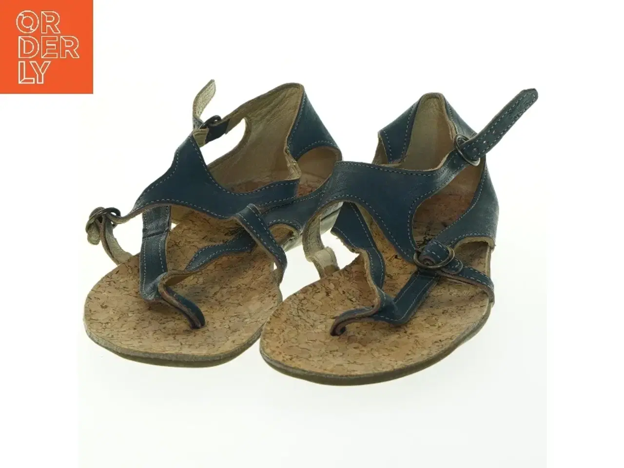 Billede 1 - Blå dame sandaler fra Fly London (str. 39 )