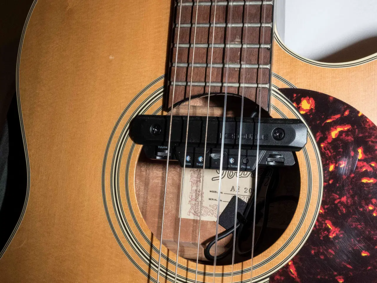 Billede 3 - Ibanez AE  20 N  nylon med X2 Double soundhole p.