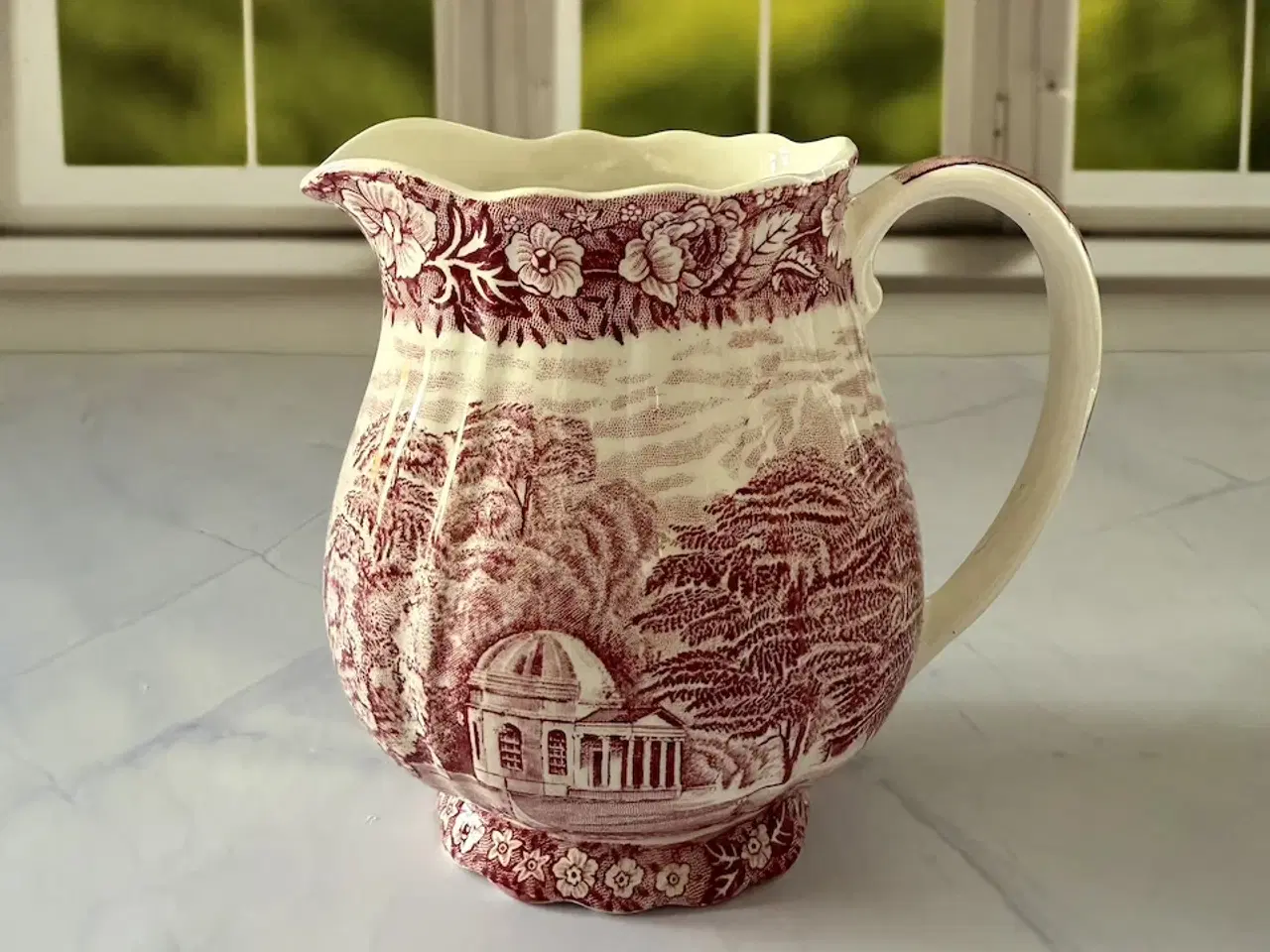 Billede 13 - Enoch Wood’s English Scenery – komplet stel i rød 