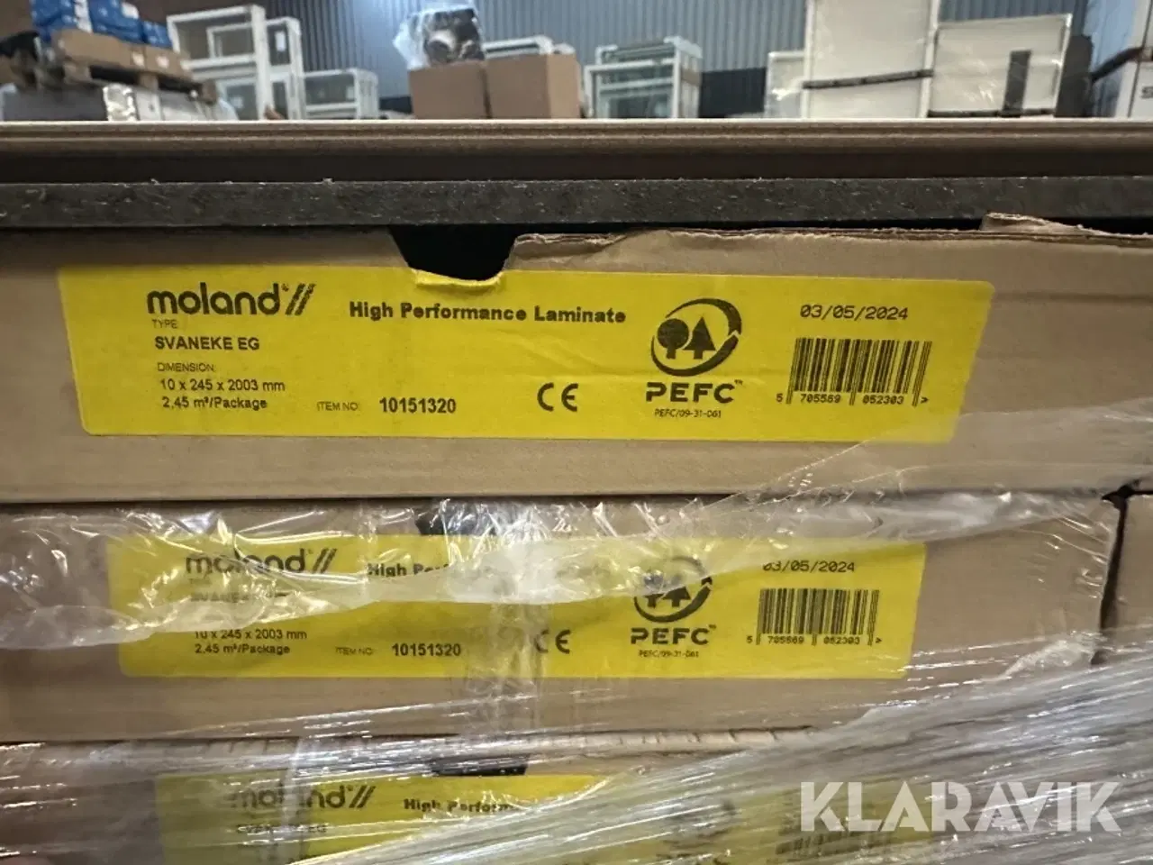 Billede 7 - Moland High Performance Laminate Wideplank Design Svaneke Eg 10mm - 88,2 m2