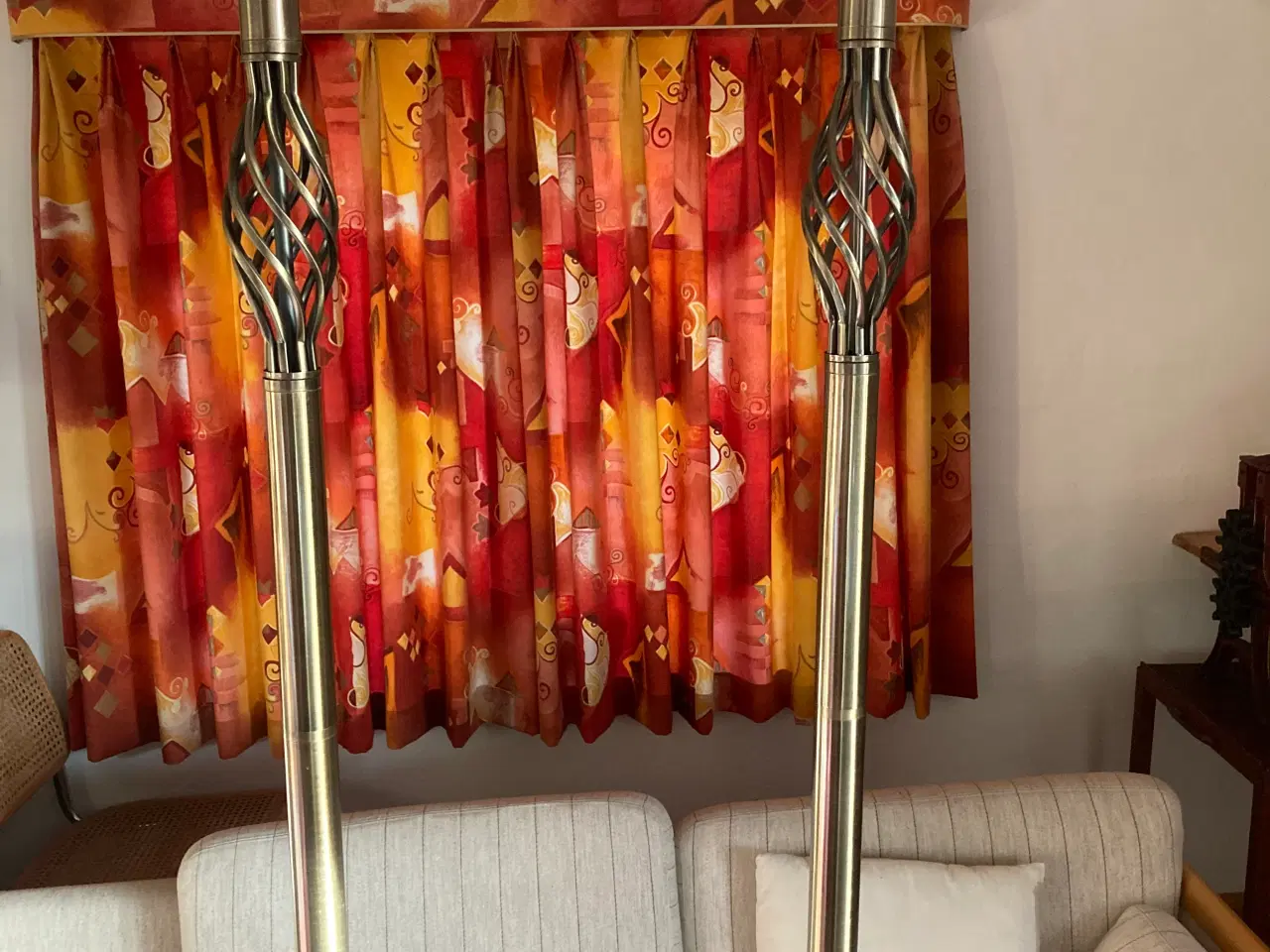 Billede 2 - Messing look Standerlampe