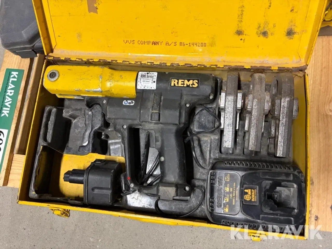 Billede 2 - Presmaskine Rems Type 571 - med presklemmer