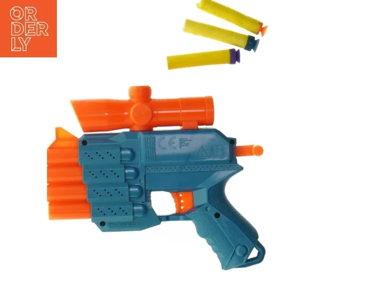 Billede 2 - Nerf Elite 2.0 pistol med skumpile fra Nerf (str. 21 x 18 cm)