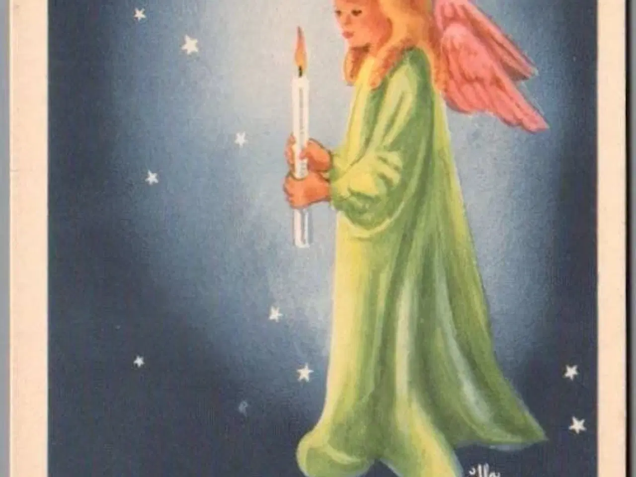 Billede 1 - Illa - Glædeligt Nytår - Stender Eneret Serie 275 - Postkort -  Ubrugt