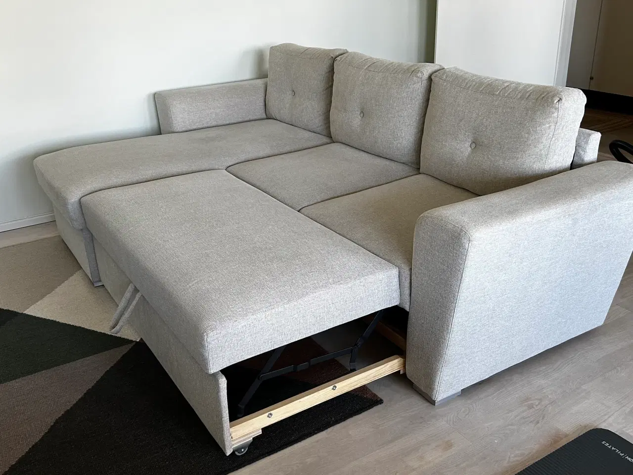 Billede 5 - Sofa bed with chaise longue (Jysk - VEJLBY)