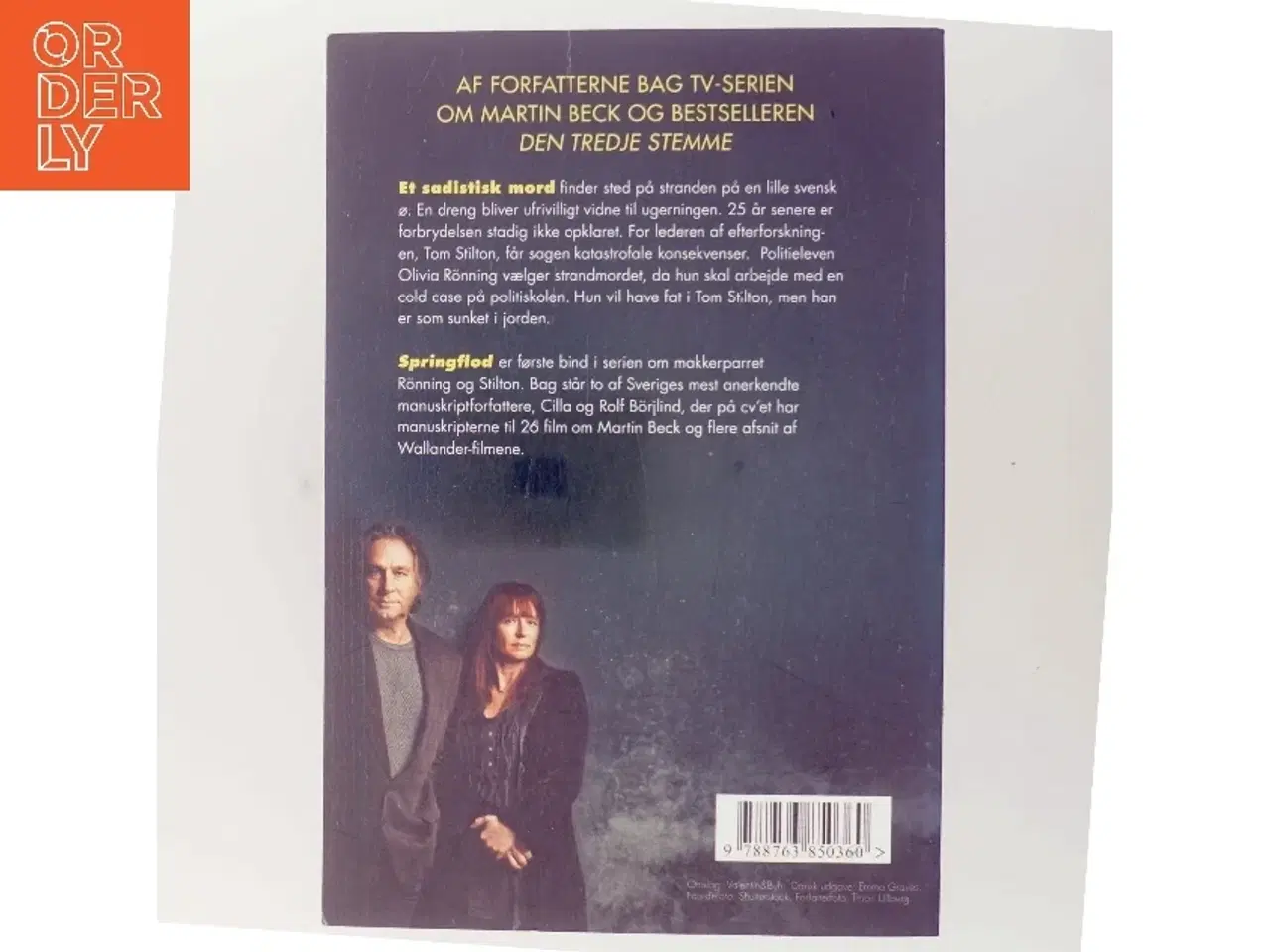 Billede 3 - Springflod : krimi af Cilla Brjlind (Bog)