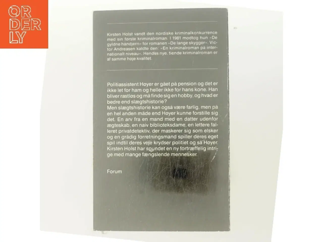 Billede 3 - Dødens dunkle veje af Kirsten Holst (Bog)