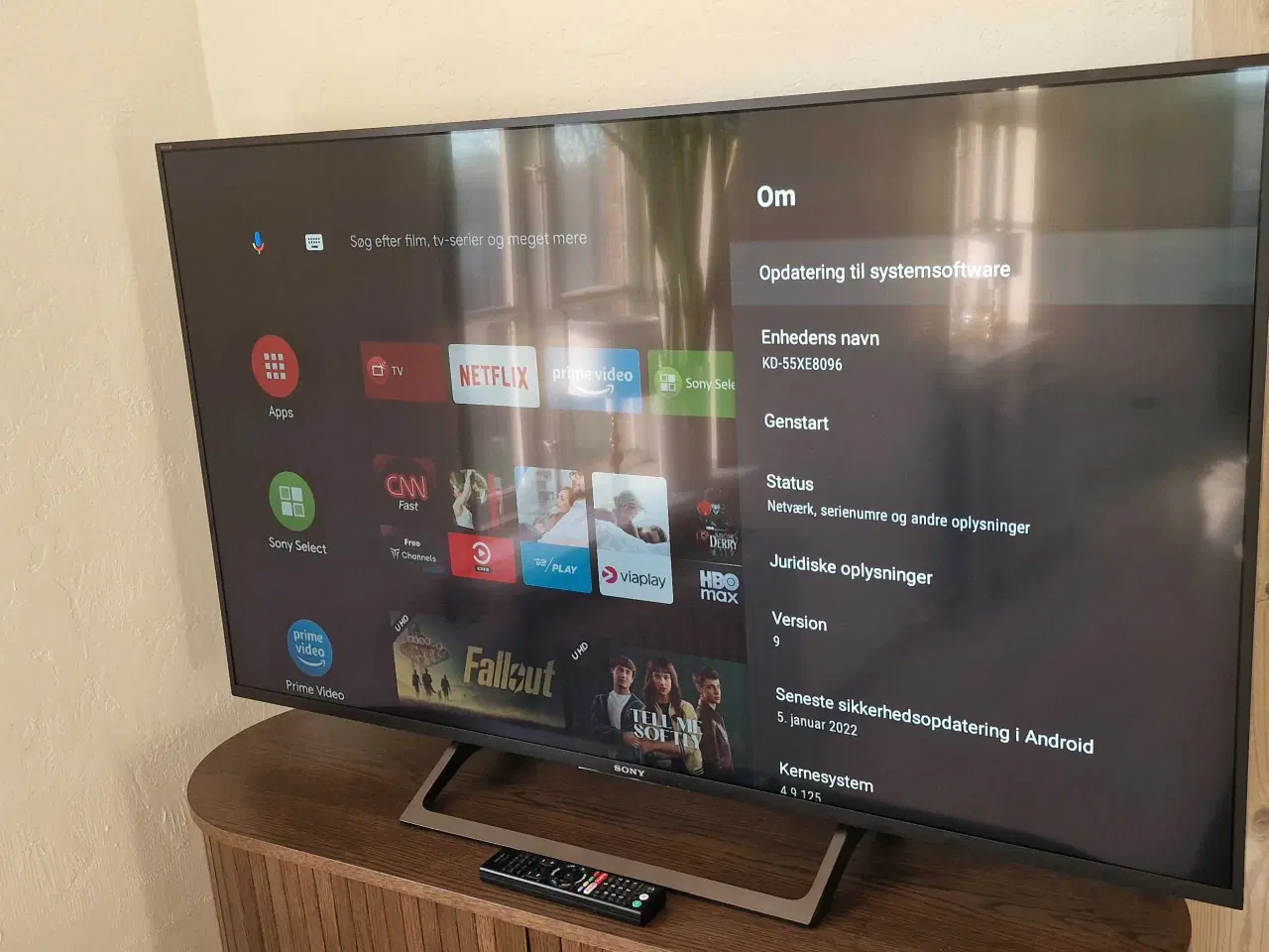 Billede 6 - Sony Bravia Android LCD Smart TV 55". Model KD- 55