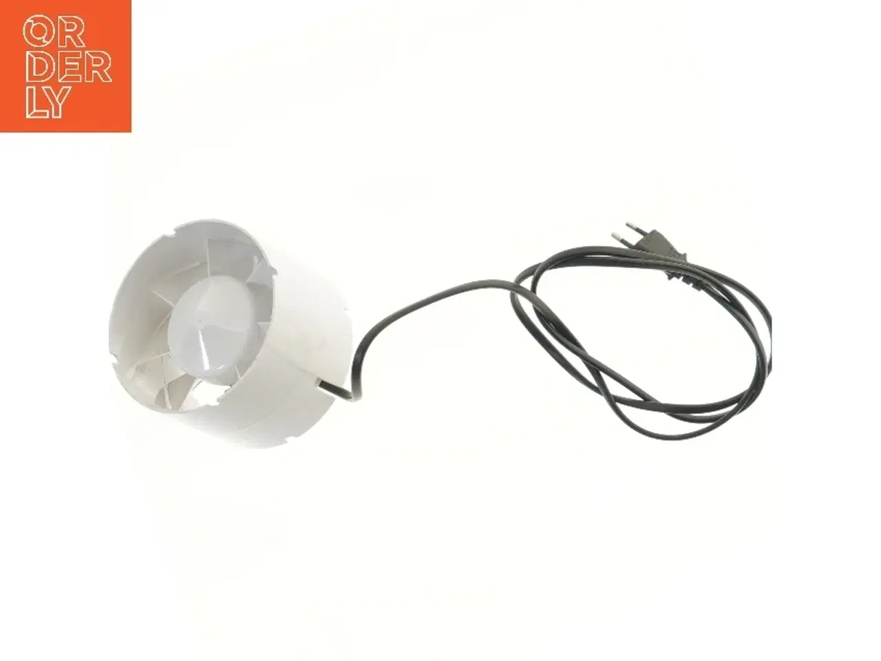 Billede 2 - Rørventilator ø125 - ventilator med ledning fra Biltema (str. ø 12,5 cm, 9 cm)