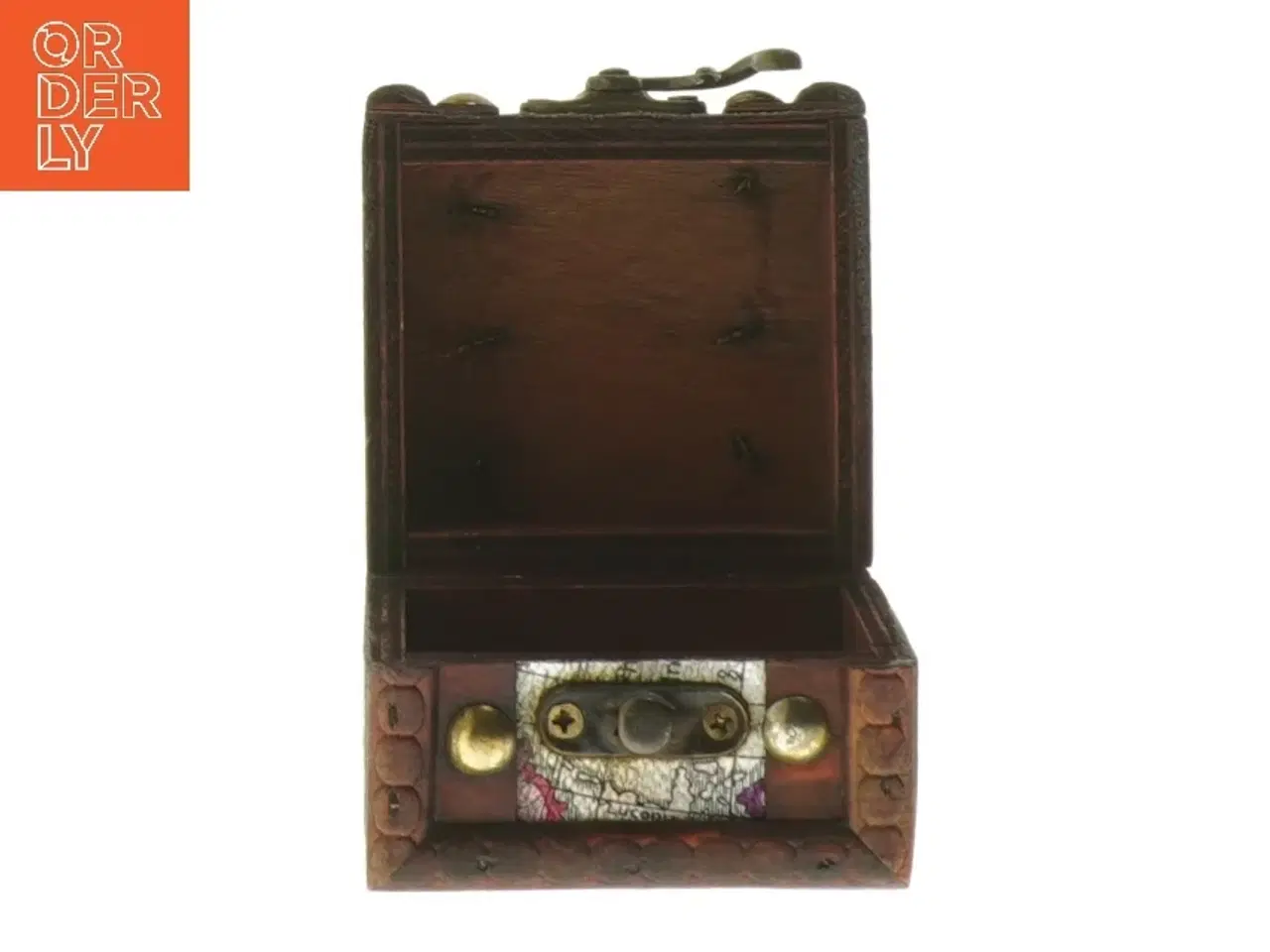Billede 2 - Lille skattekiste (str. 7,5x7,5x6,5 cm)