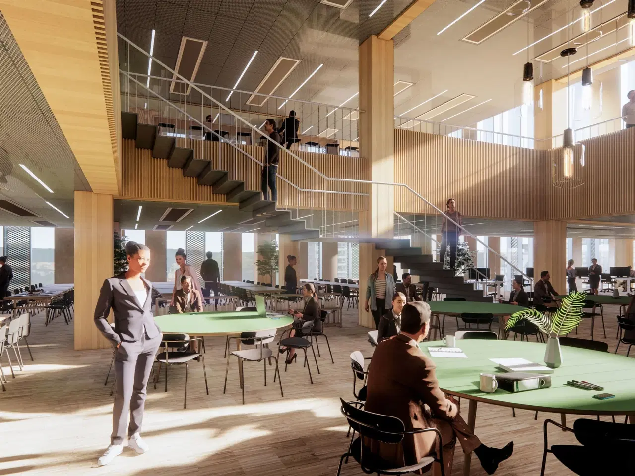 Billede 5 - Nordhavns nye flagskib for fremtidens kontor