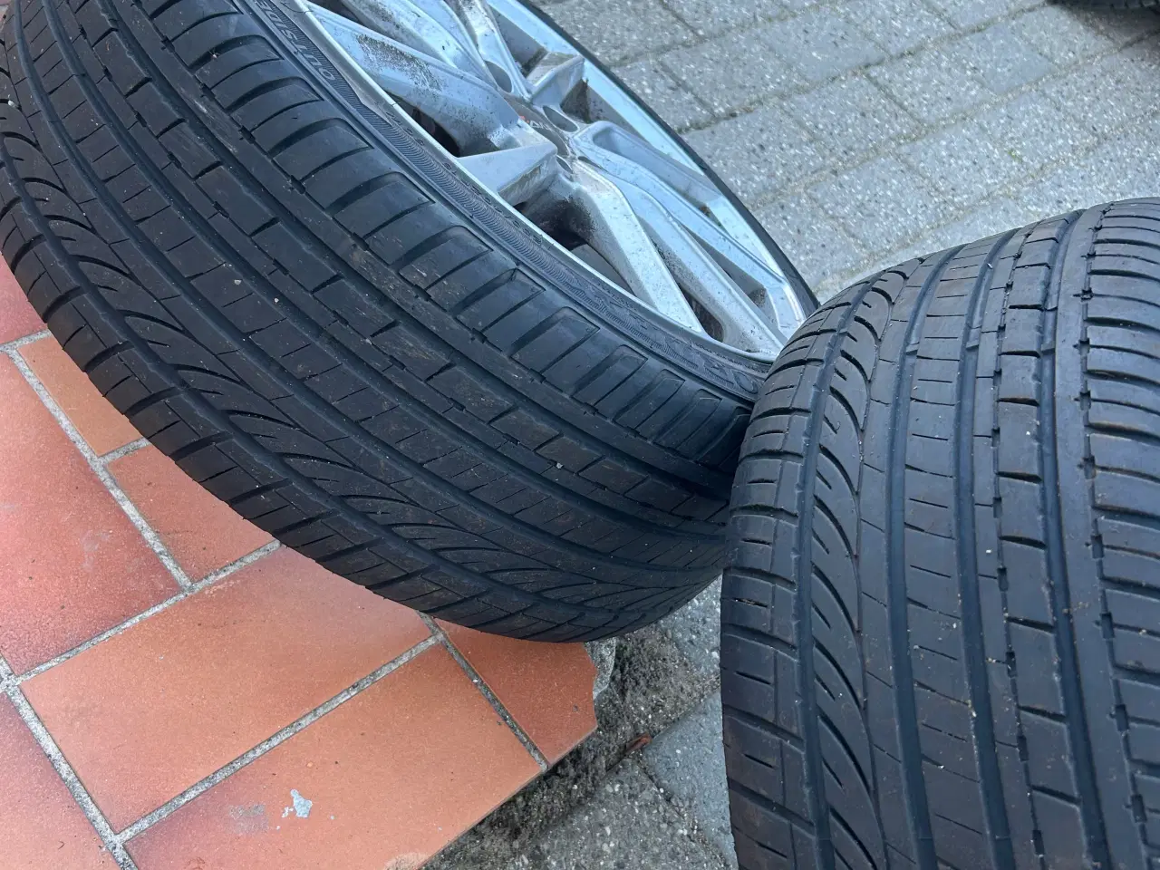 Billede 9 - 19” Alu. Fælge med sommerdæk