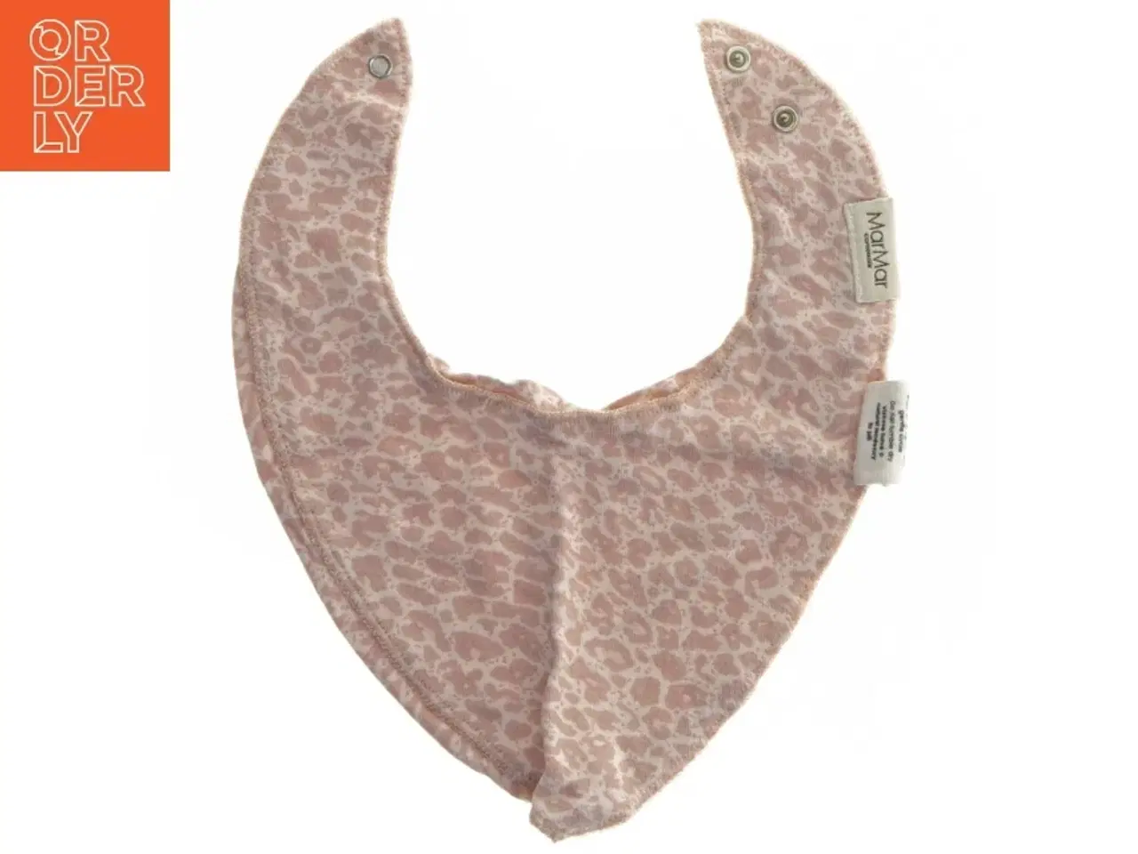 Billede 2 - Babyleopardprint hagesmæk fra MartMarc (str. 19x25 cm)