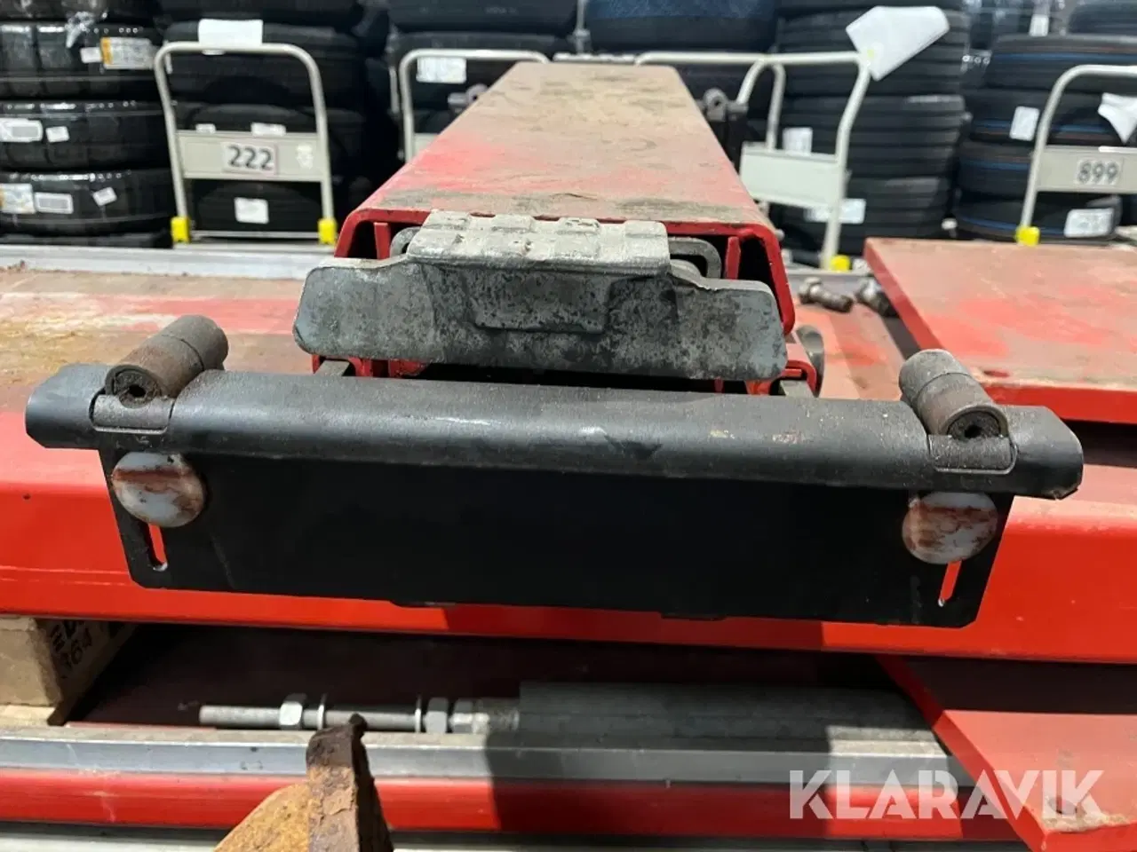 Billede 8 - Overdel/køreplader til Tosøjlelift Stenhøj - 4000kg