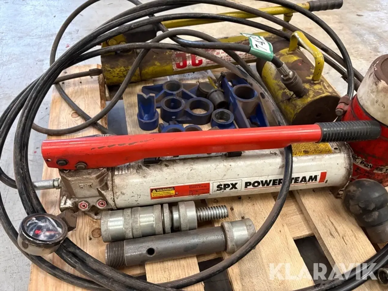 Billede 5 - Assorterede hydraulik dele - 1 palle