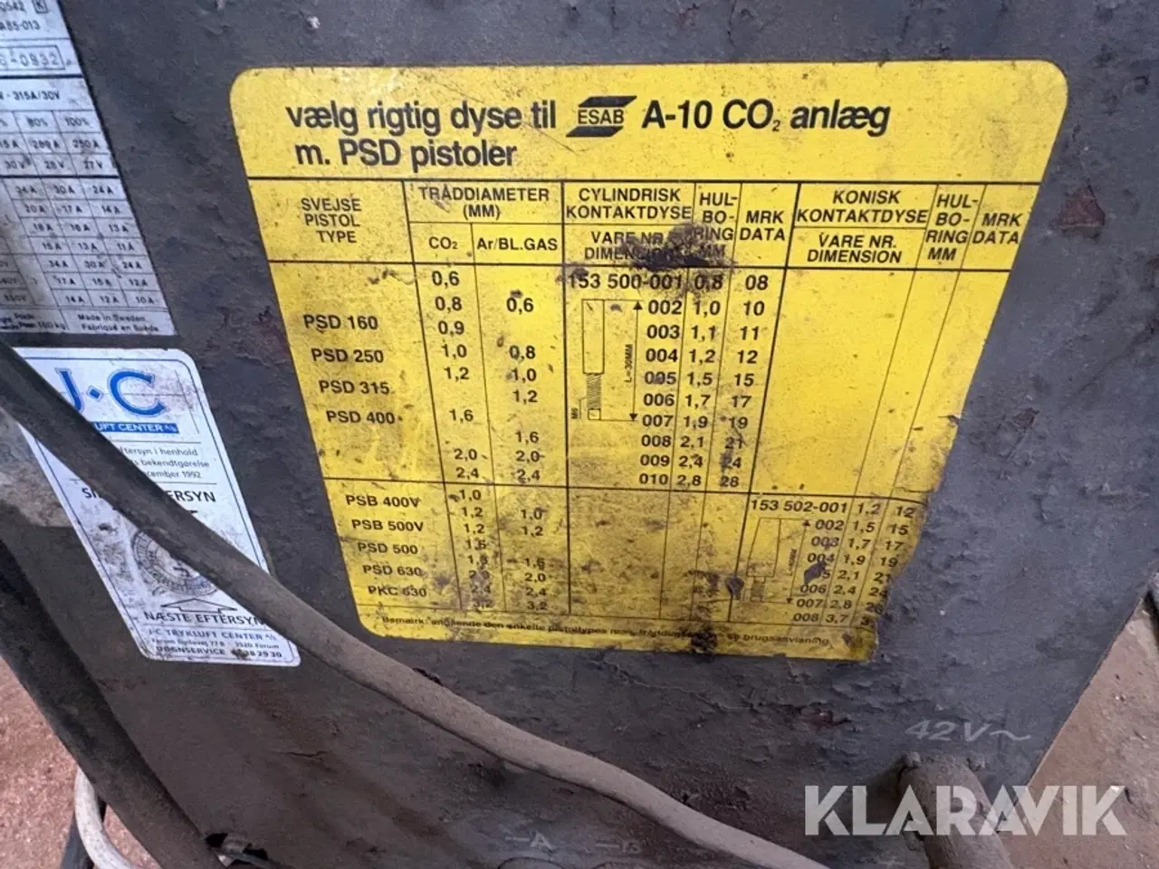 Billede 11 - Svejsemaskine Esab Lag 315