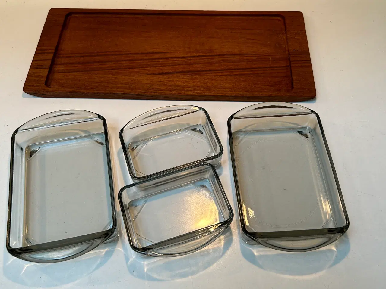 Billede 2 - Vintage teak cabaret fad
