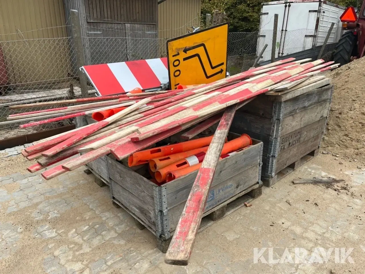 Billede 1 - Trafik markeringer