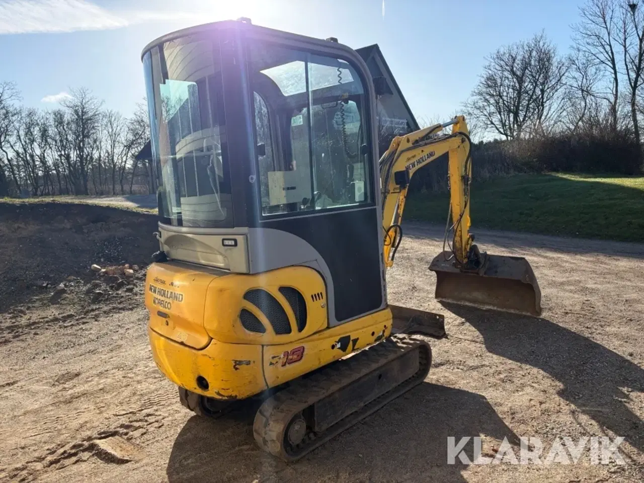 Billede 5 - Gravemaskine New Holland E18C med tiltman og skovlpakke