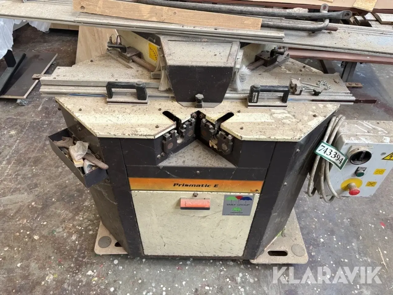 Billede 9 - Metaldobbelthovedet geringssav Brevetti Prismatic E