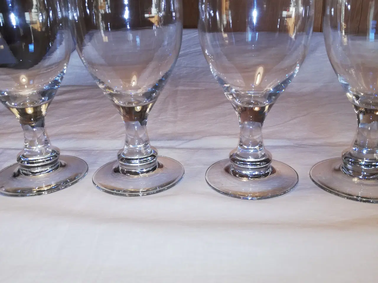 Billede 2 - 9 Hogla glas fra Holmegaard Glasværk 