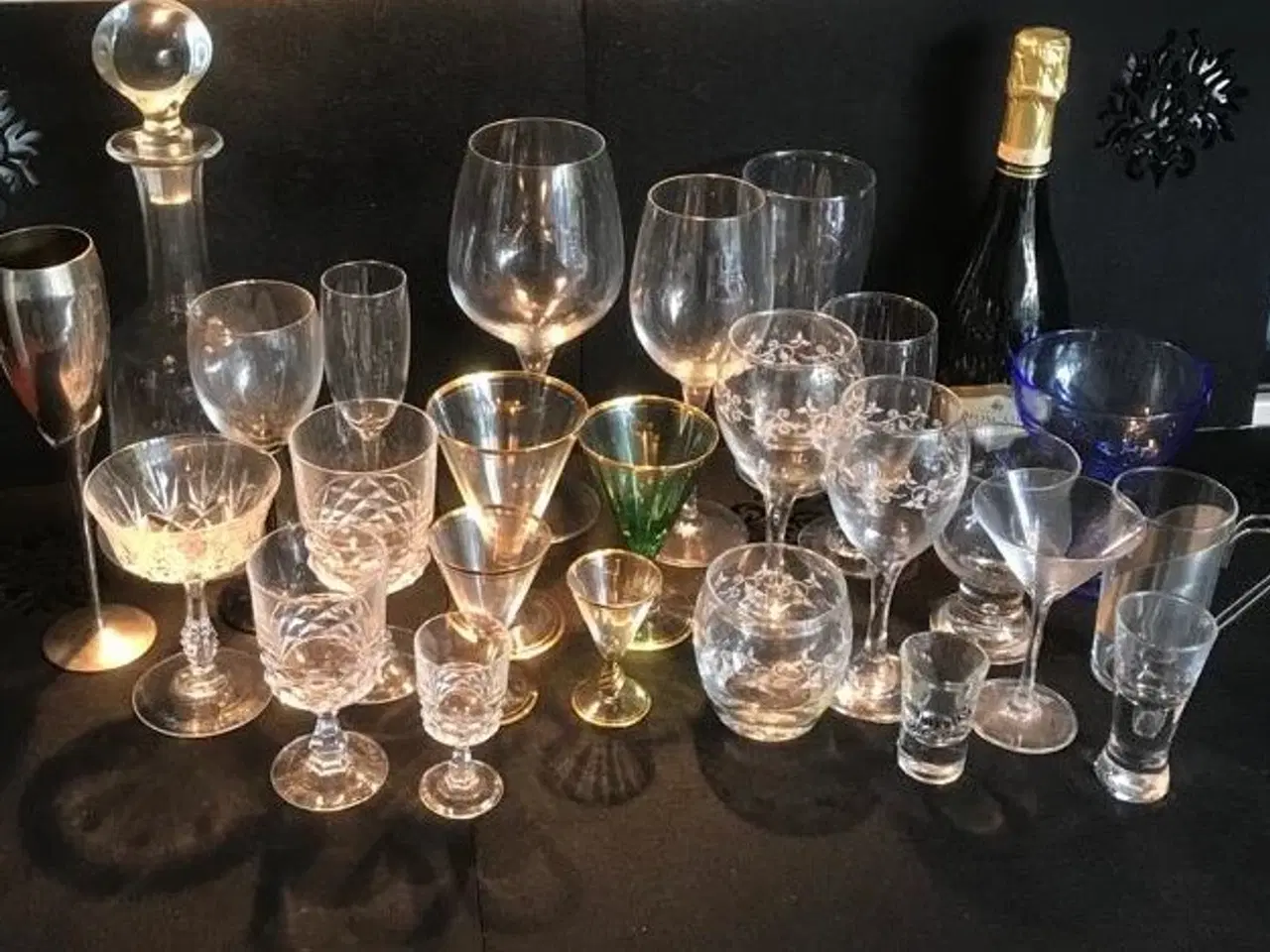 Billede 2 - Elegante  champagneglas