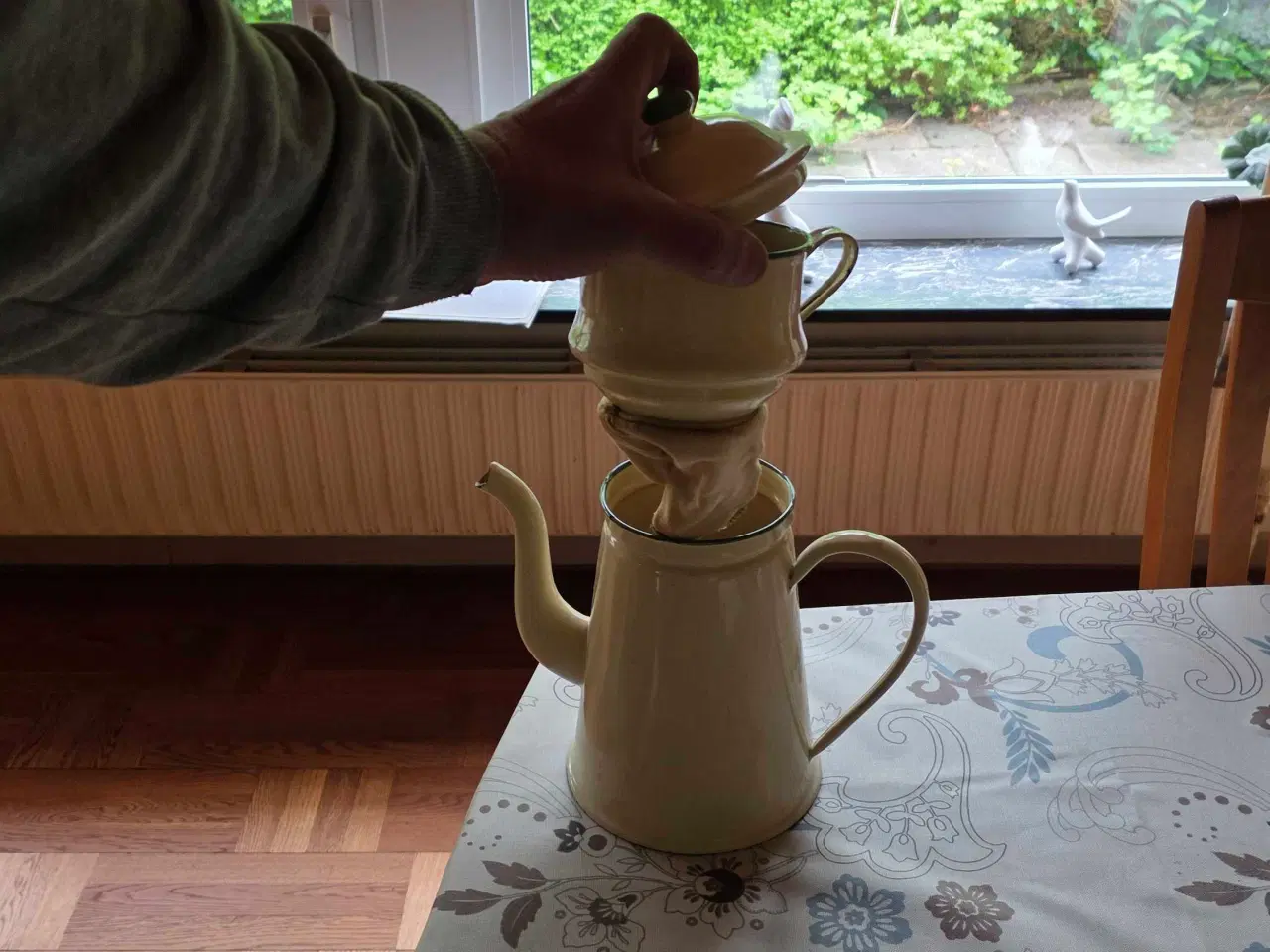 Billede 2 - Madam blå kaffekande 