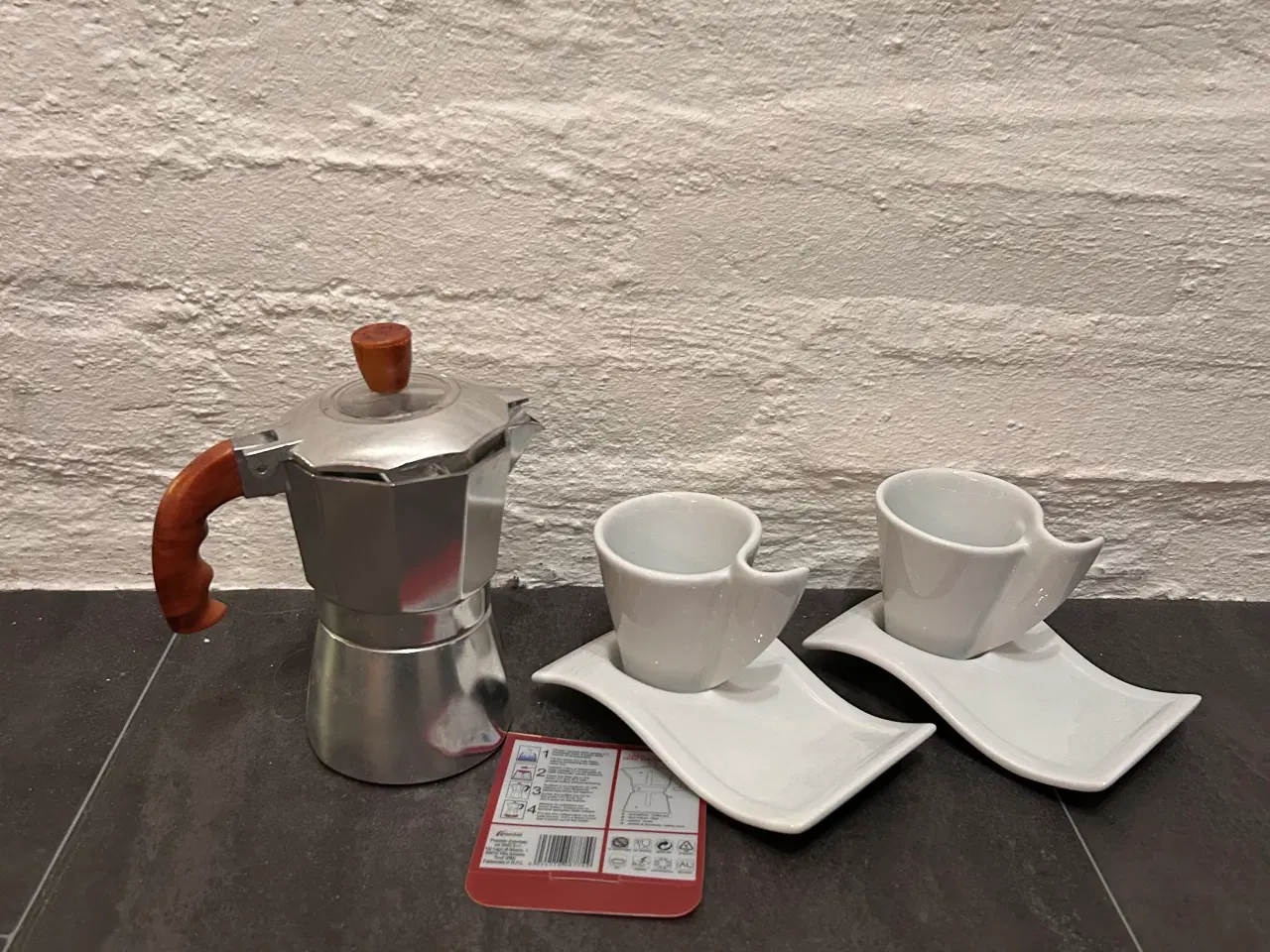 Billede 2 - Espresso sæt, original fra Italien