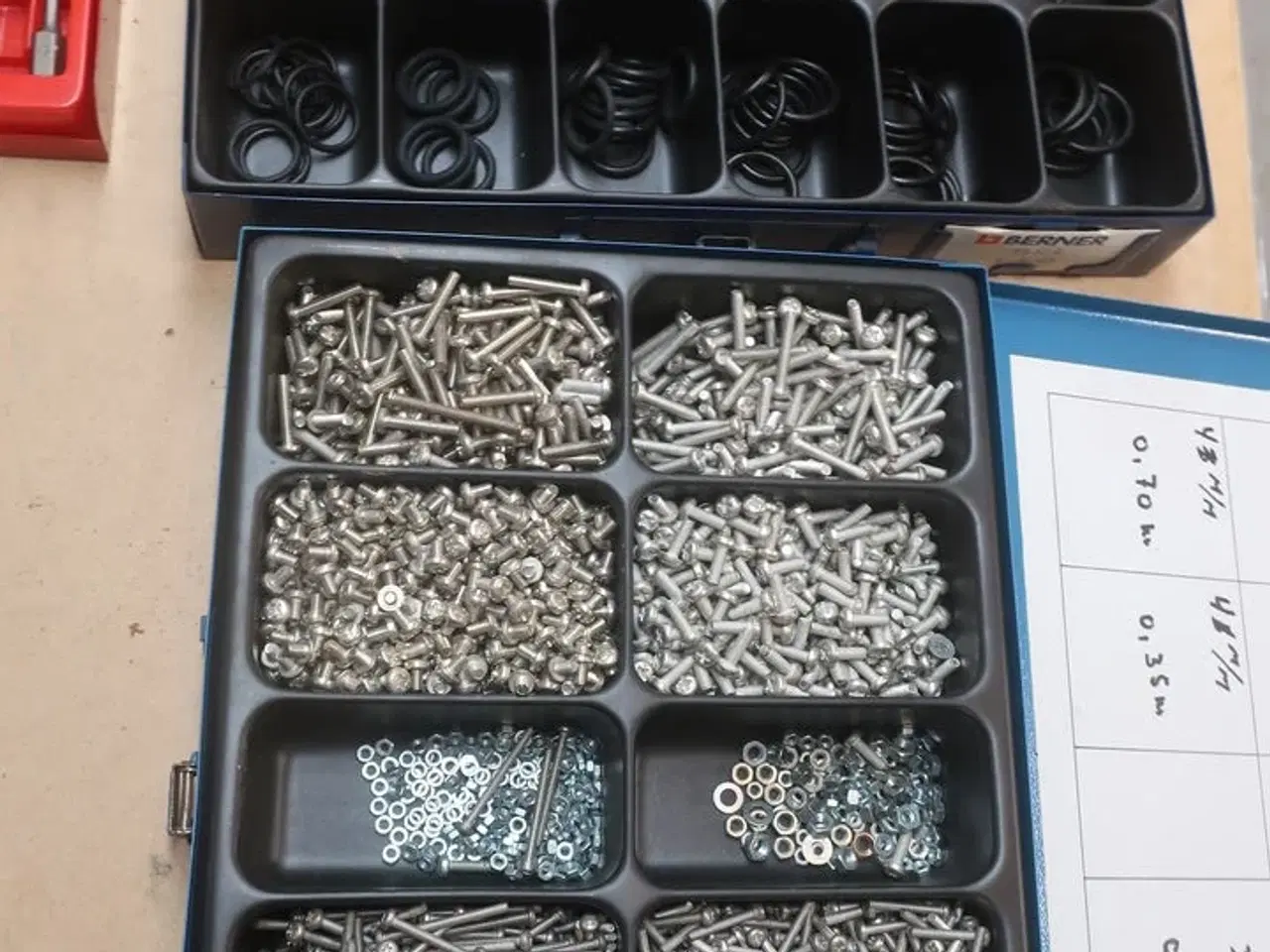 Billede 2 - Skruer, dremel, bitz, gummiringe