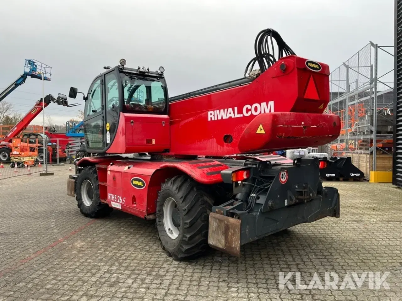 Billede 4 - Rotations Teleskoplæsser Magni RTH5.26S M/C Med Kranspil