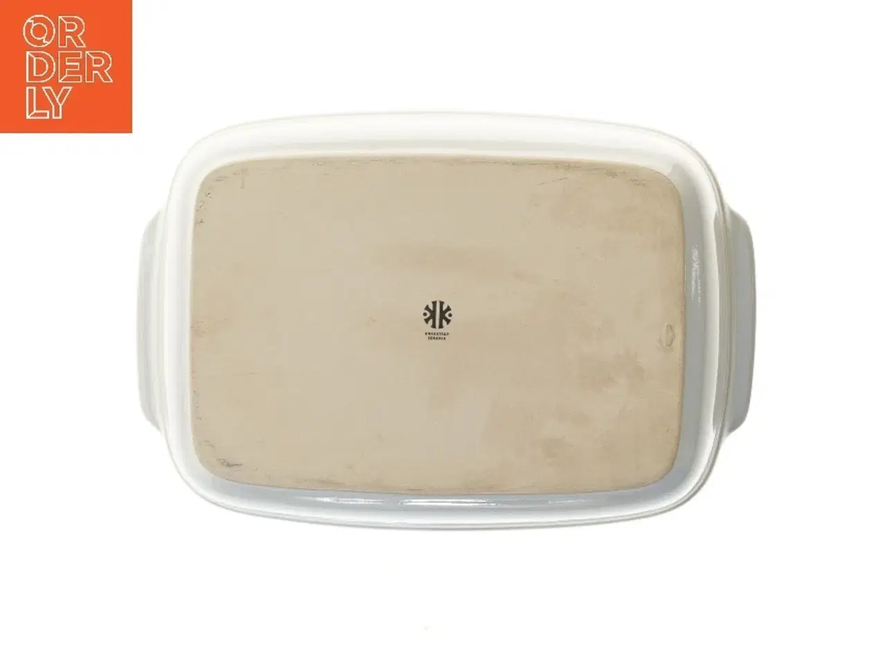 Billede 3 - Keramisk fad med håndtag fra Keramikk KERAMIX (str. 6x23x33 cm)