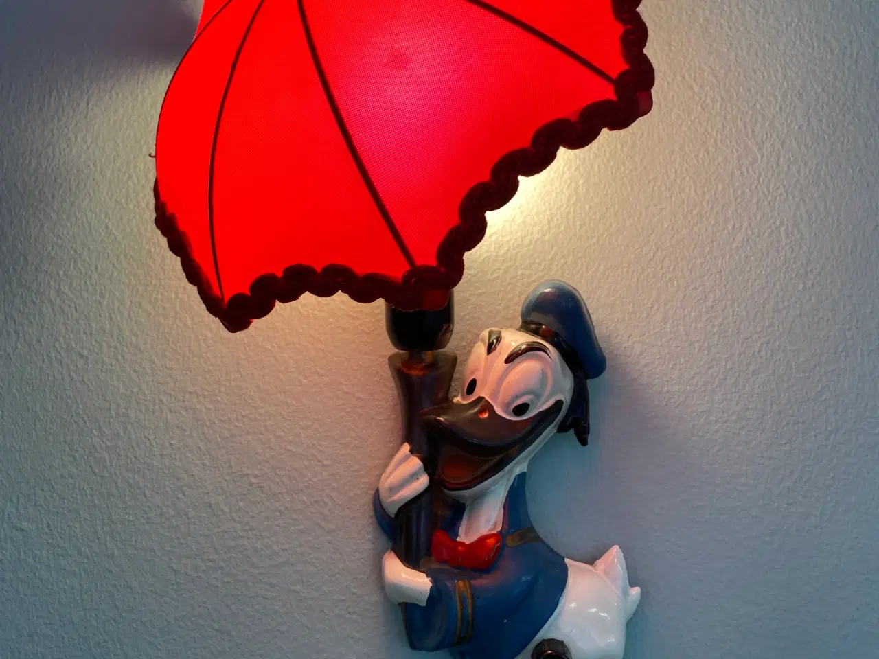 Billede 1 - Anders And væglampe