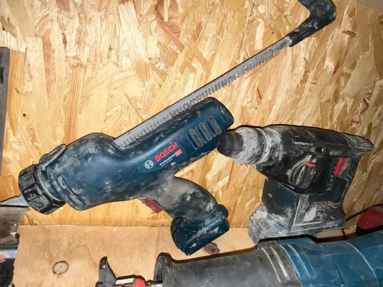 Billede 3 - 6 stk. Værktøj bl.a. Multicutter, Borehammer, Bajonetsav BOSCH