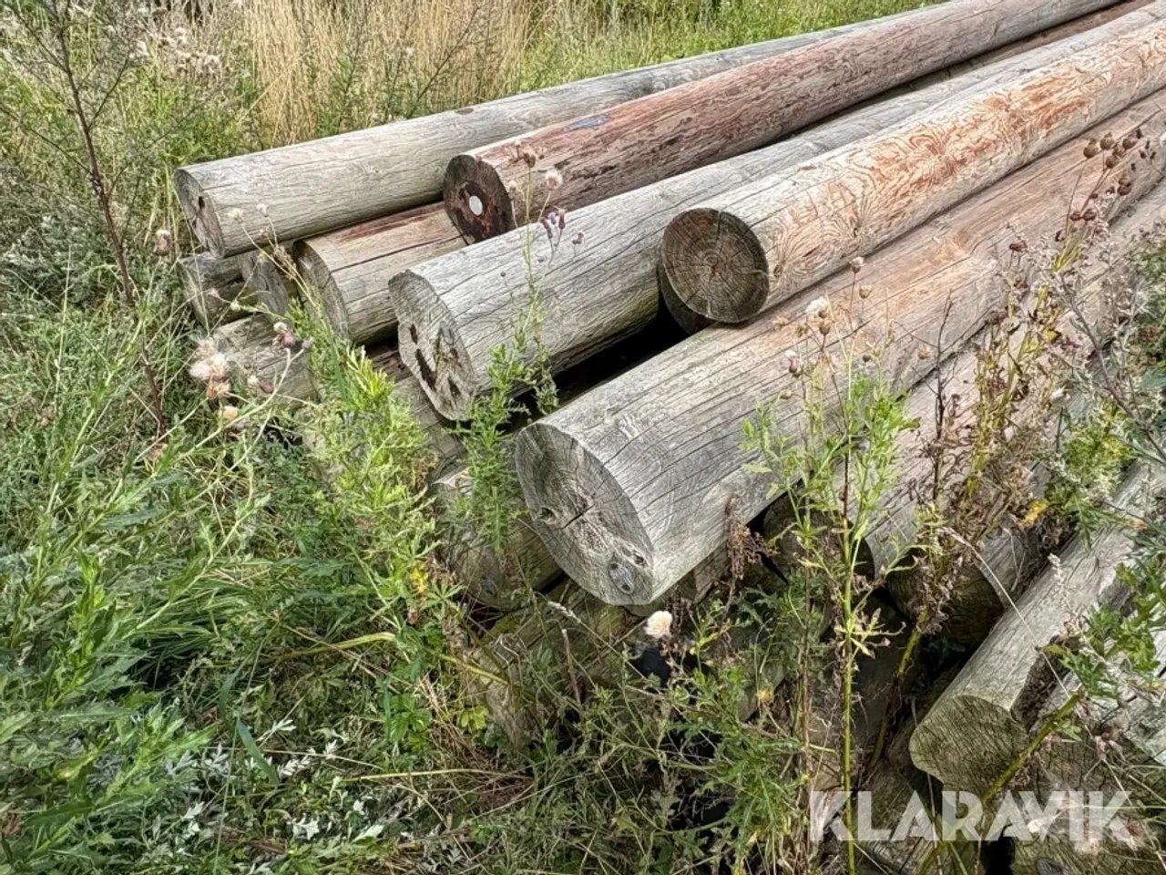 Billede 6 - Telefonpæle anslået 130-160 styk.