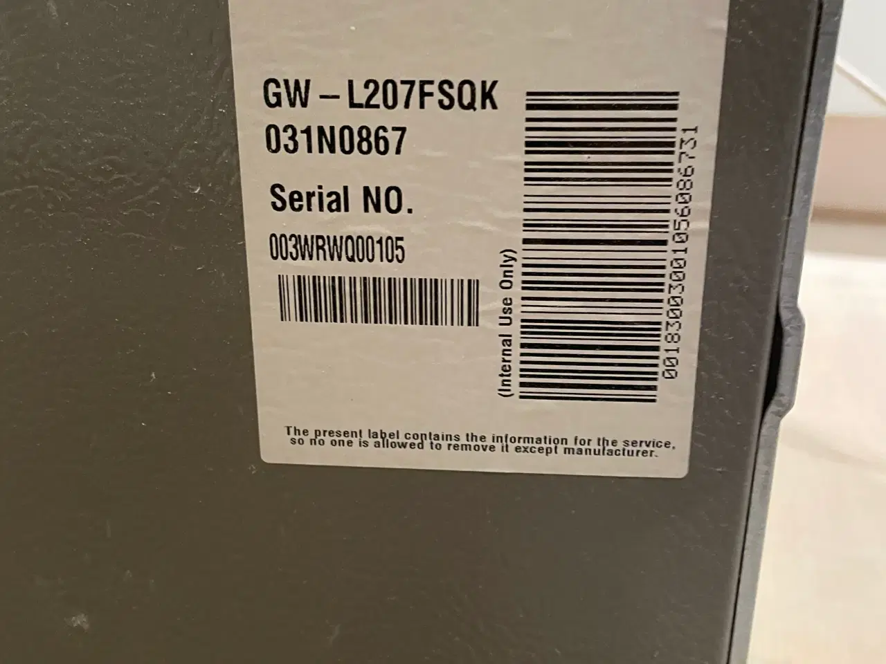 Billede 4 - Amerikaner køle/ fryseskab