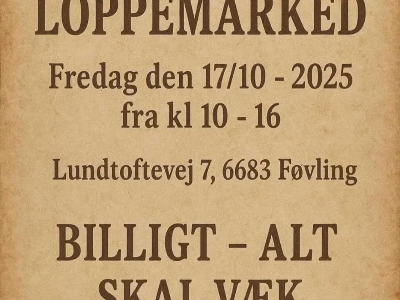 Billede 1 - Loppemarked 