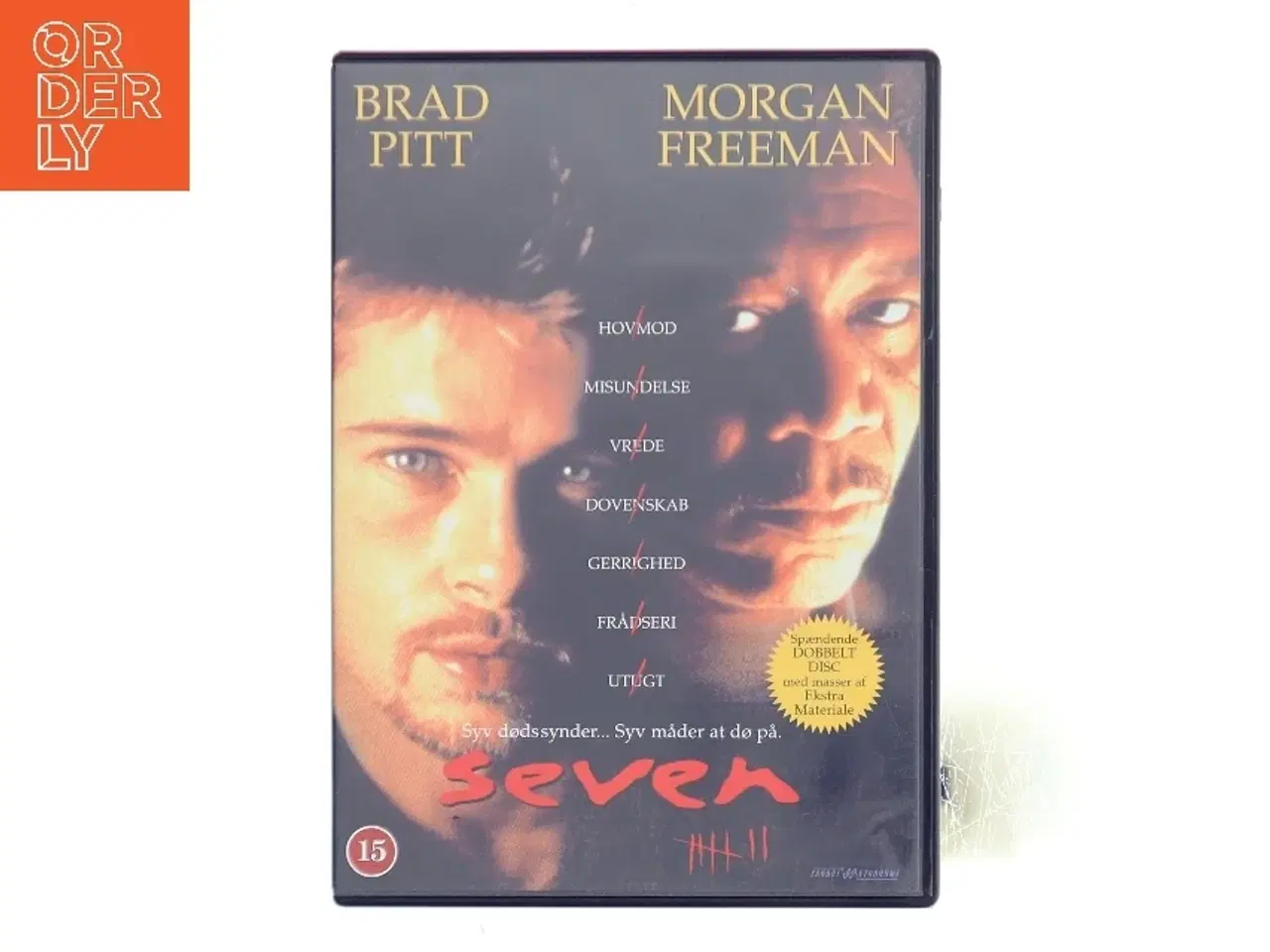 Billede 1 - Seven - med Extra Materiale+ med Brad Pitt (DVD)