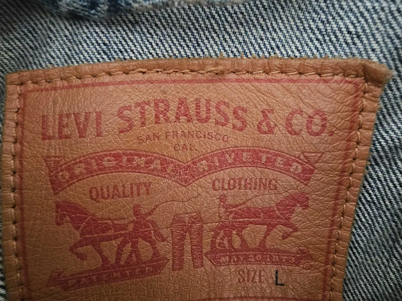 Billede 5 - Levi’s vintage denimjakke – klassisk og rå